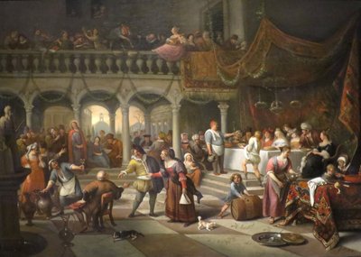 Marriage at Cana by Jan Havickszoon Steen